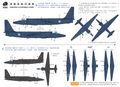 Lockheed U-2 High-Altitude Reconnaissance Aircraft Decal — 1/72 Scale