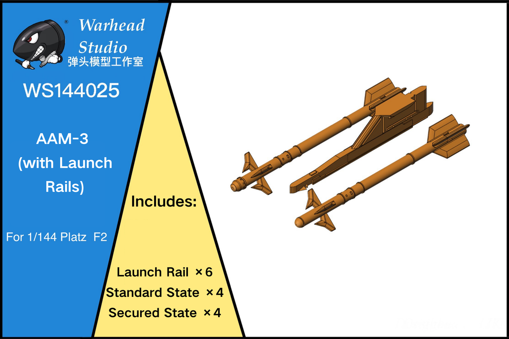 AAM-3 Short-Range Air-to-Air Missiles/144 scale
