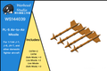 PL-5 Short-Range Air-to-Air Missile Set (8 PCS)/144 scale
