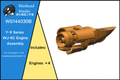 WJ-6C Engine Detail-up Kit (Maintenance Status)/144 scale