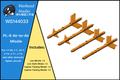 PL-8 Short-Range Air-to-Air Missile Set/144 scale