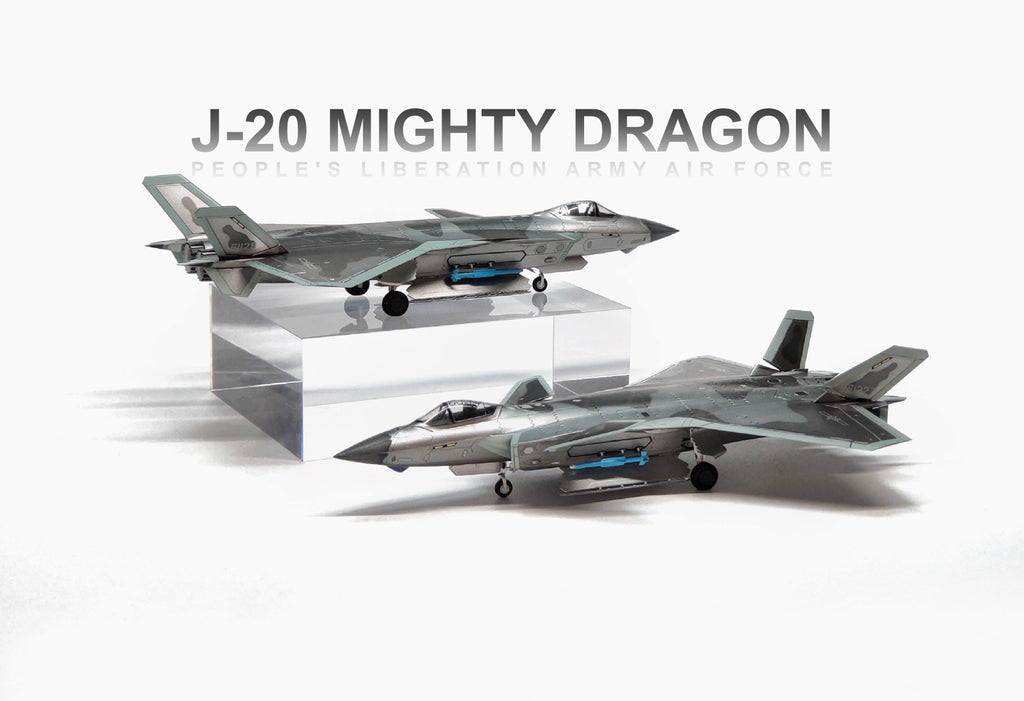 PLAAF J-20 Mighty Dragon — 1/144 Scale Model Kit