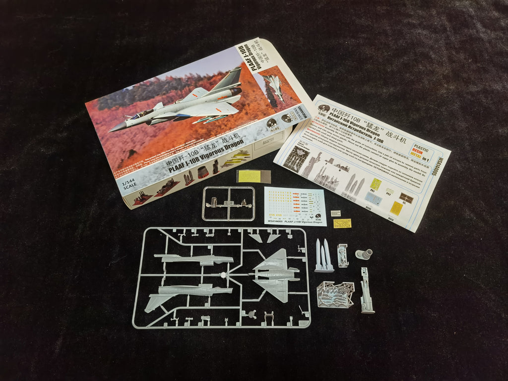 PLAAF J-10B Vigorous Dragon — 1/144 Scale Model Kit