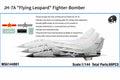 JH-7A "Flounder" Fighter-Bomber Model Kit — 1/144 Scale