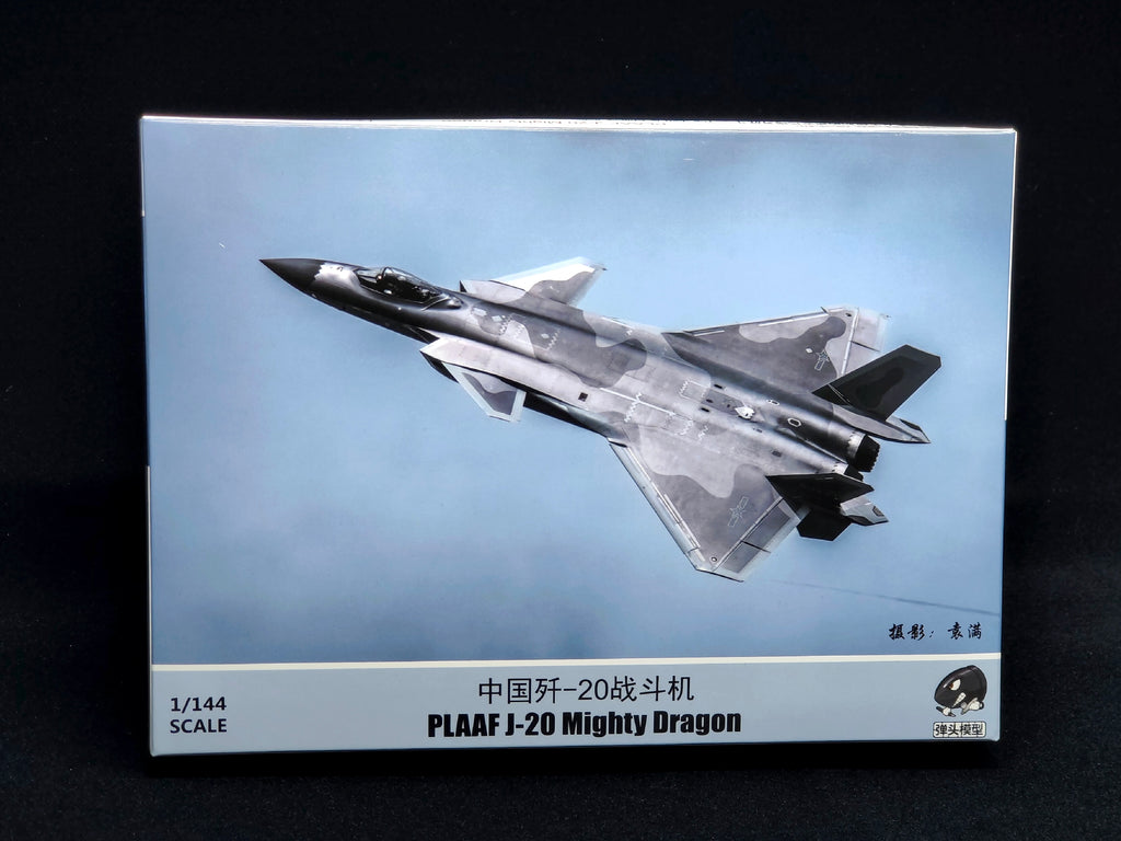 PLAAF J-20 Mighty Dragon — 1/144 Scale Model Kit