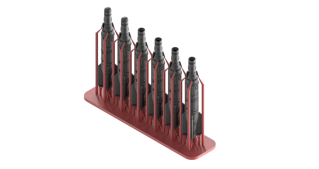 KAB-1500KR TV-Guided Bomb Set with Ejector Racks (6 PCS)/144 scale